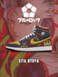 AJ1 H 藍色監獄-乙夜影汰 V2 客製化運動鞋