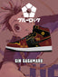 AJ1 H 藍色監獄-我牙丸吟 V2 客製化運動鞋