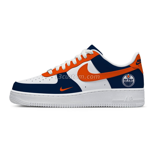 Edmonton Hockey Custom Sneakers