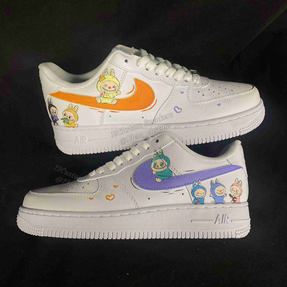 0691-LABUBU多角色紫橙色logo