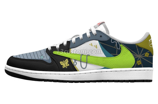 Jolyne Cujoh V.1 Custom TS Low Sneakers