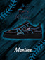 AF1 邁阿密 棒球客製化運動鞋-V2款