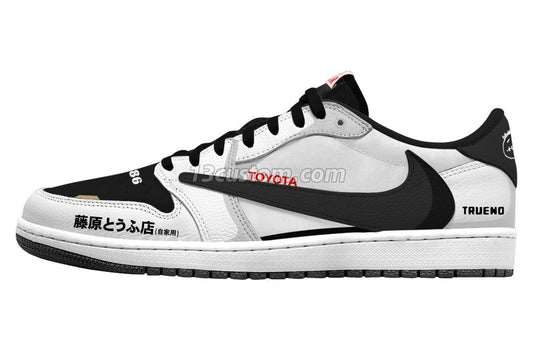 Takumi Fujiwara's AE86 V.1 Custom TS Low Sneakers