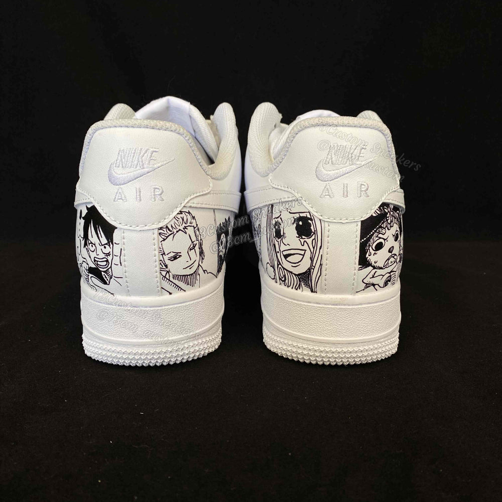 0608-索隆與魯夫彩繪+黑白漫