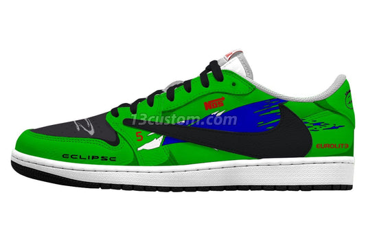 Brian O'Conner's Eclipse V.1 Custom TS Low Sneakers
