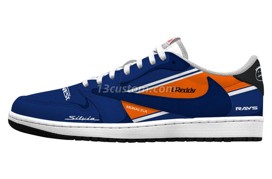 Han Lue's Mona Lisa V.1 Custom TS Low Sneakers