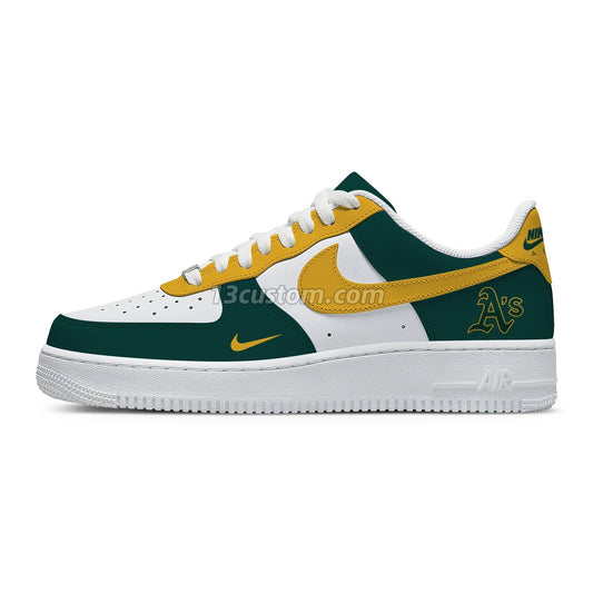 Oakland Baseball Custom Sneakers