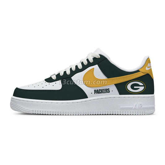 Green Bay Football Custom Sneakers
