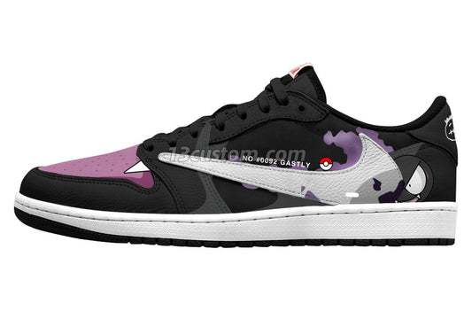 Gastly V.1 Maßgeschneiderte TS Low Sneakers