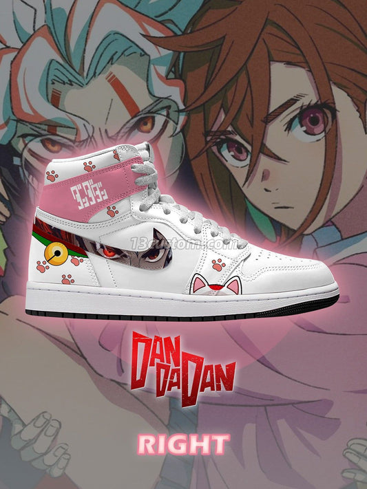 Okarun and Momo V.1 Custom High-Top Sneakers