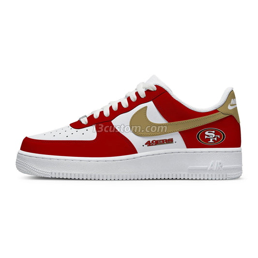 San Francisco Football Custom Sneakers
