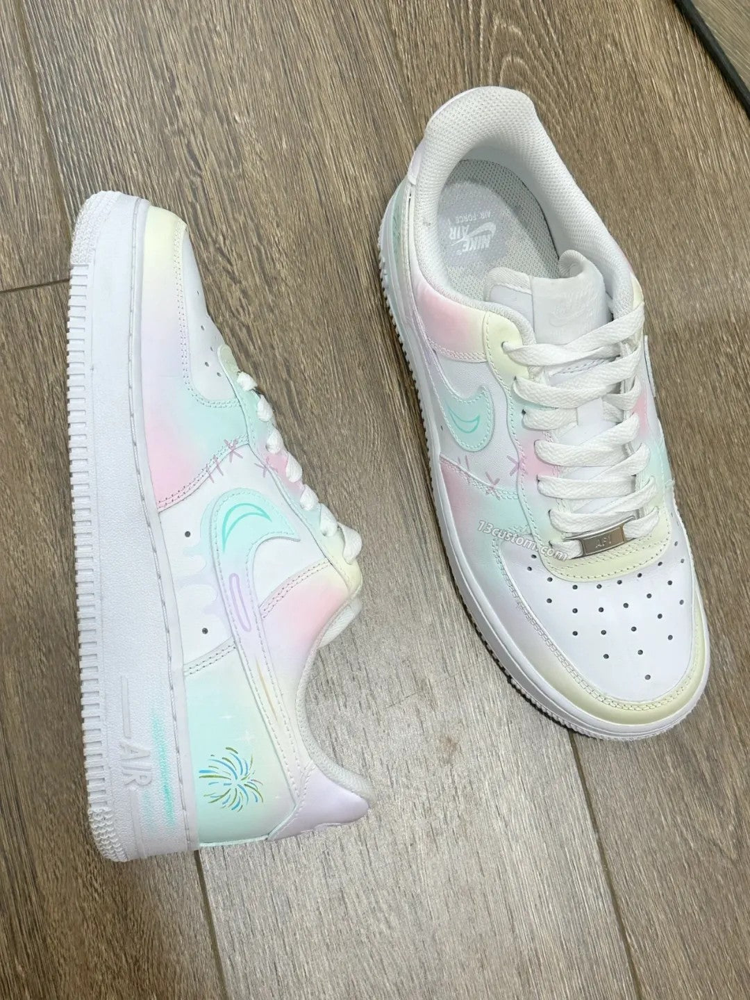 AF1 Couleurs dégradées pastel