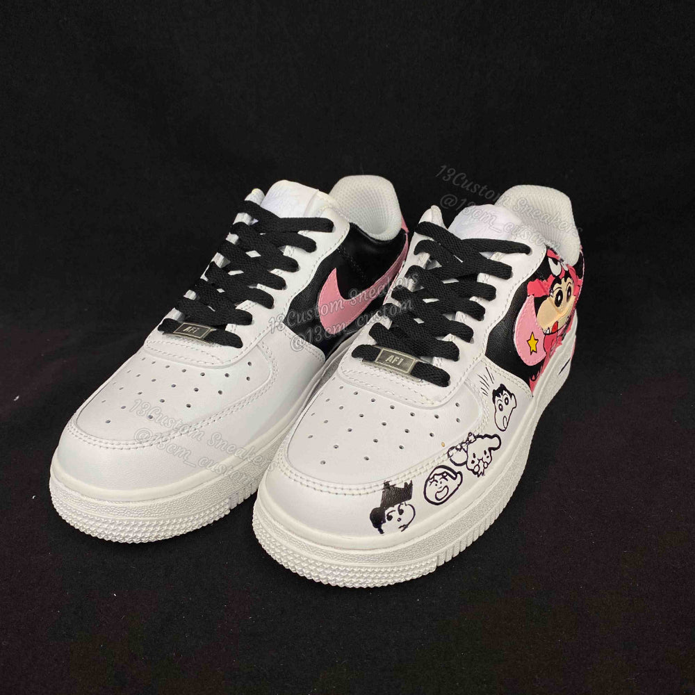 0532-Crayon Shinchan Schwarz-Rot Dinosaurier Modell