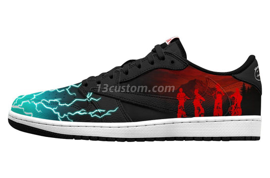The Upside Down V.1 Custom TS Low Sneaker
