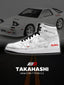 AJ1 H Keisuke Takahashi RX-7 FC3S客製化 高幫-頂級 運動鞋-V2款