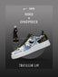 AF1 Trafalgar D. Water 羅客製化運動鞋-V4款