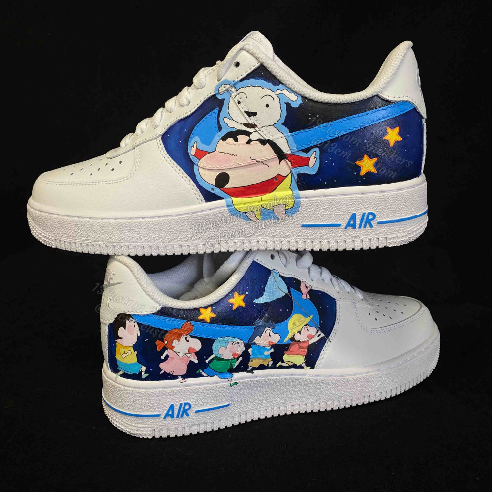 0526-Xiaoxin medio color azul cielo estrellado