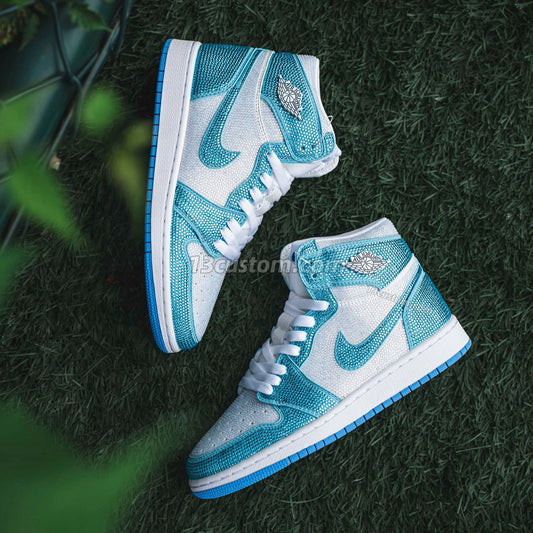 0096-AJ1 High 北卡藍滿天星