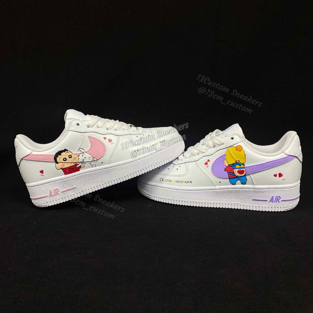 0541-Crayón Shin Chan color púrpura claro