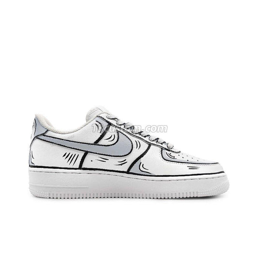 0068-AF1 2D gris blanco