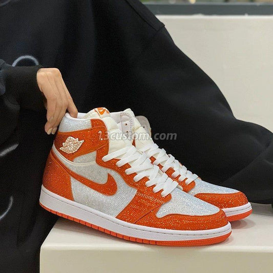 0097-AJ1 High 橘紅色滿天星