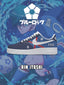 AF1 藍色監獄-糸師凛 V2 客製化運動鞋
