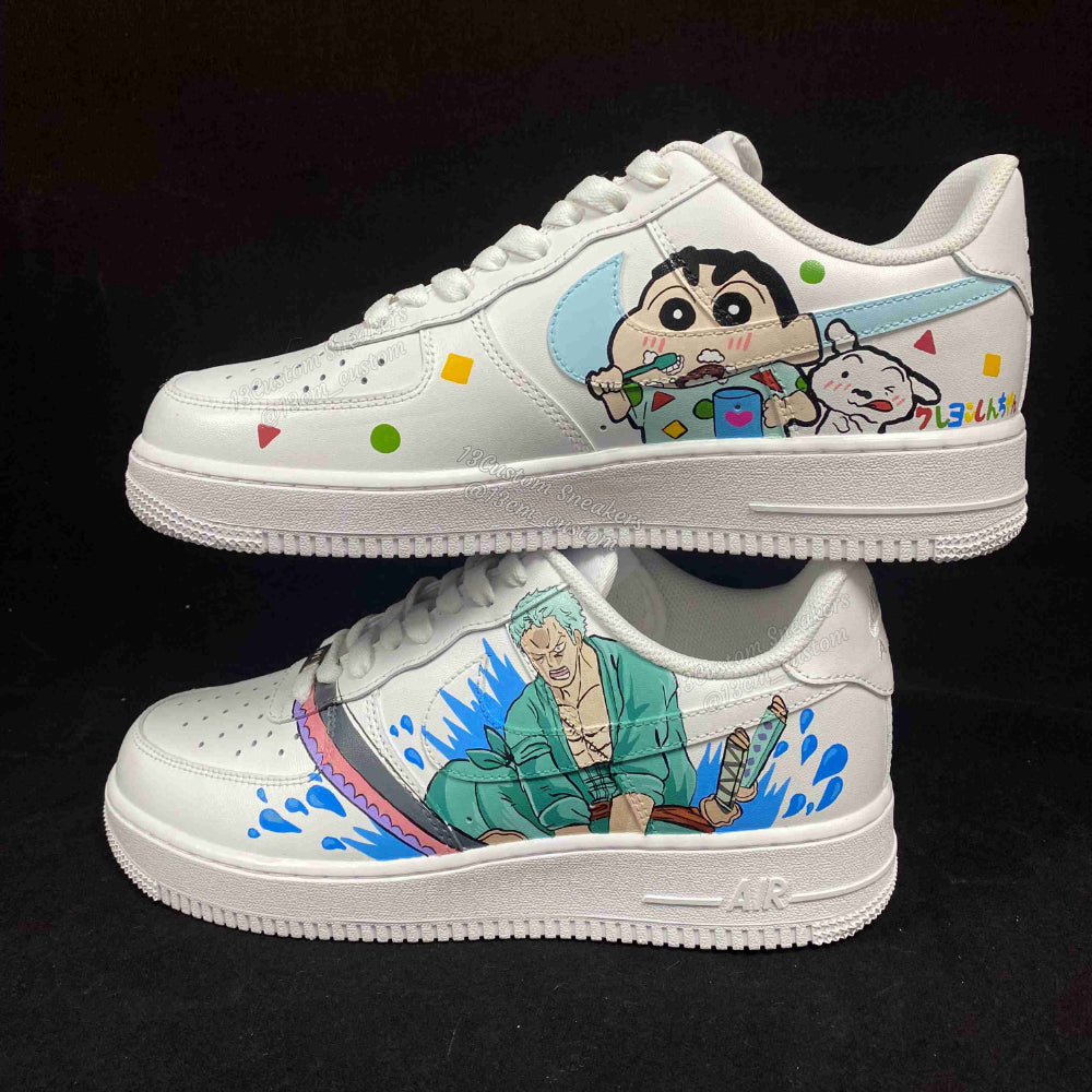 0654-Semi-colored Dragon Ball + Zoro + Crayon Shin-chan