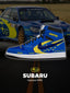 AJ1 H Impreza WRX客製化 高幫-頂級 運動鞋-V1款