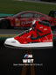 AJ1 H WRT Sean Gelael M4 GT3 No.31客製化 高幫-頂級 運動鞋-V1款