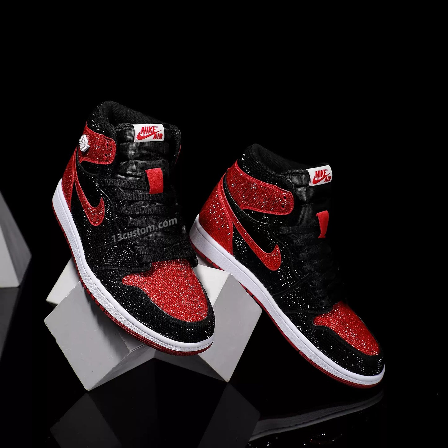 0087-AJ1 High Slam Dunk colorway full of stars