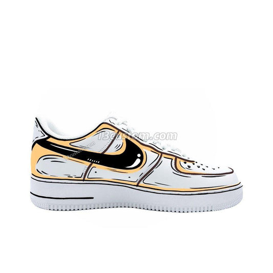 0059-AF1 2D黃黑