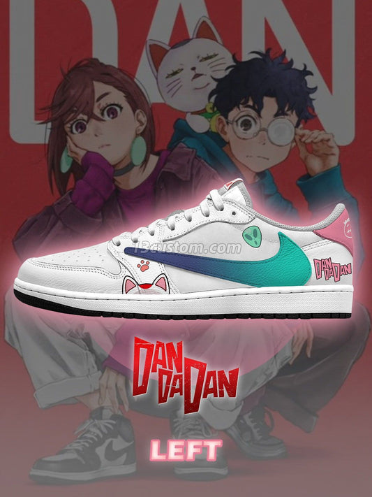 Okarun and Momo V.1 Custom TS Low Sneakers