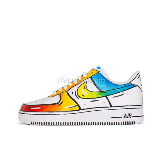 0016-AF1 2D Regenbogenfarben