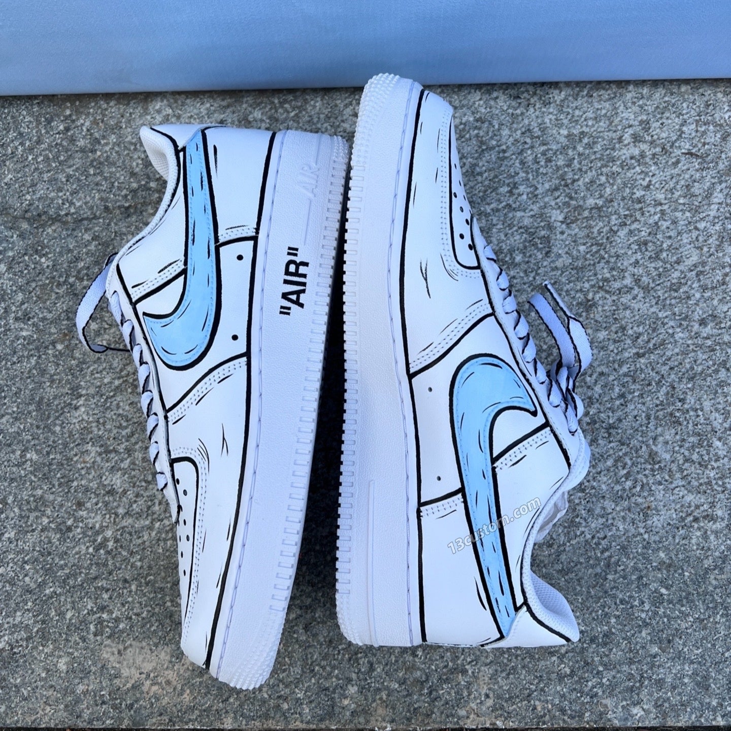 0061-AF1 2D 하늘색