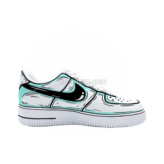 0058-AF1 2D青黑色