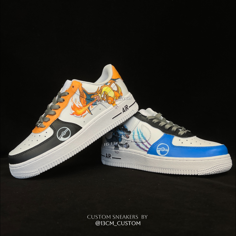 AF1-Pokémon Charizard formas Q&X