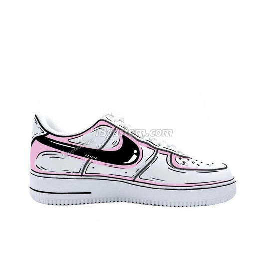0060-AF1 2D粉黑白