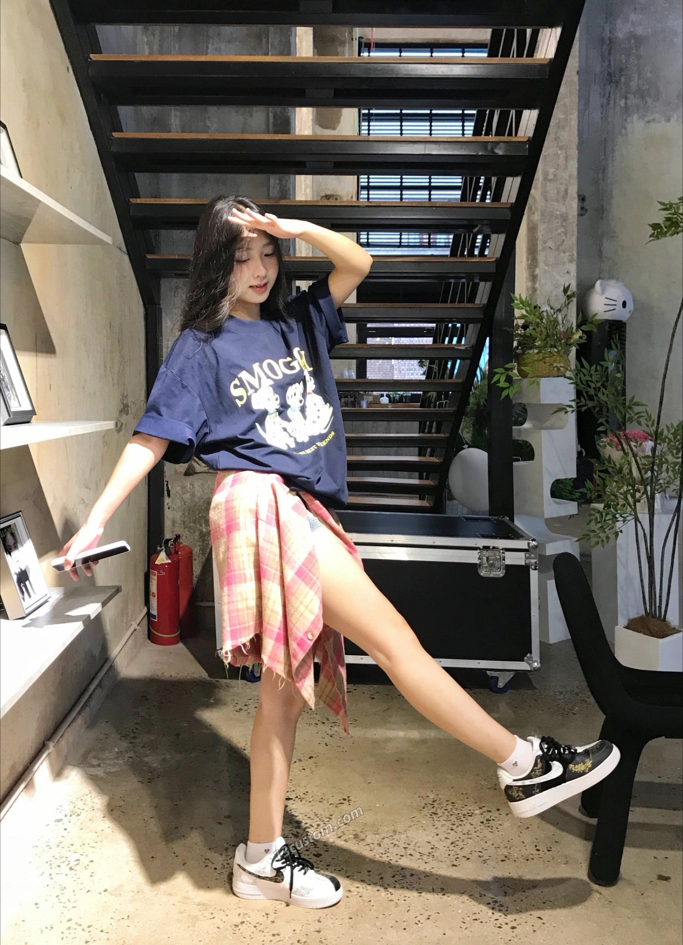 AF1 2D 동방 흑백 태극