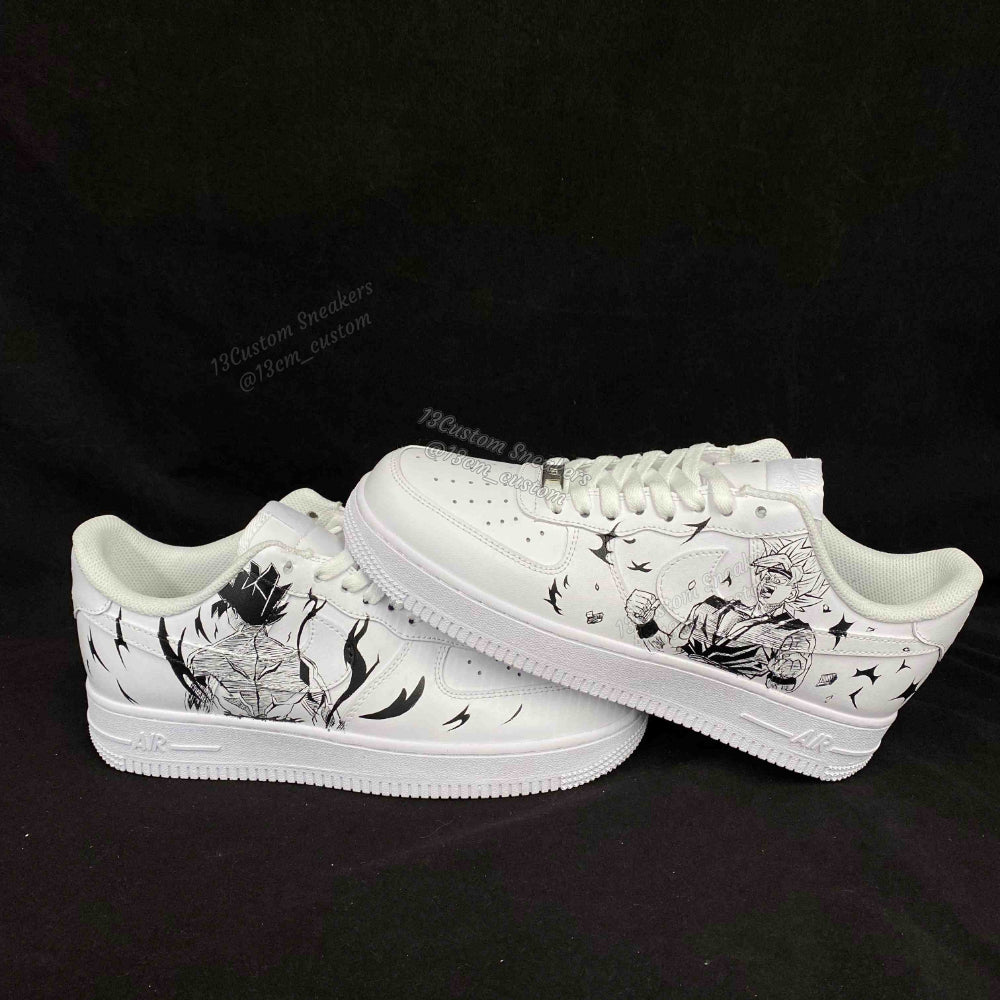 0656-드래곤볼 청룡과 손오공+흑백 만화