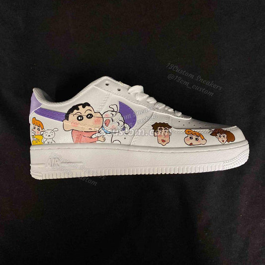 0550-Entenpaar Schuhe Crayon Shin-chan Familienporträt