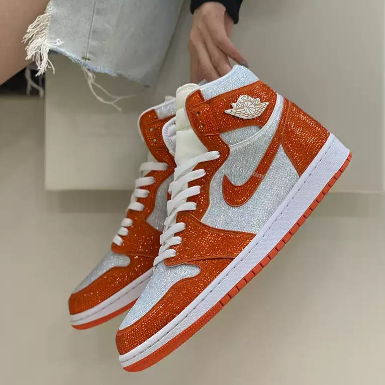 0097-AJ1 High Orange Red Baby's Breath