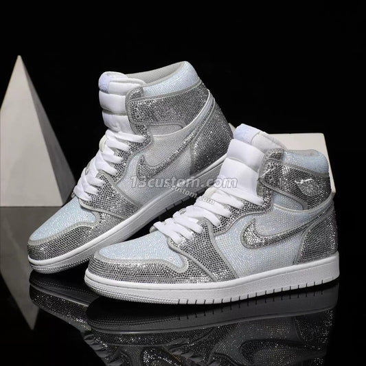 0085-AJ1 High 白銀滿天星