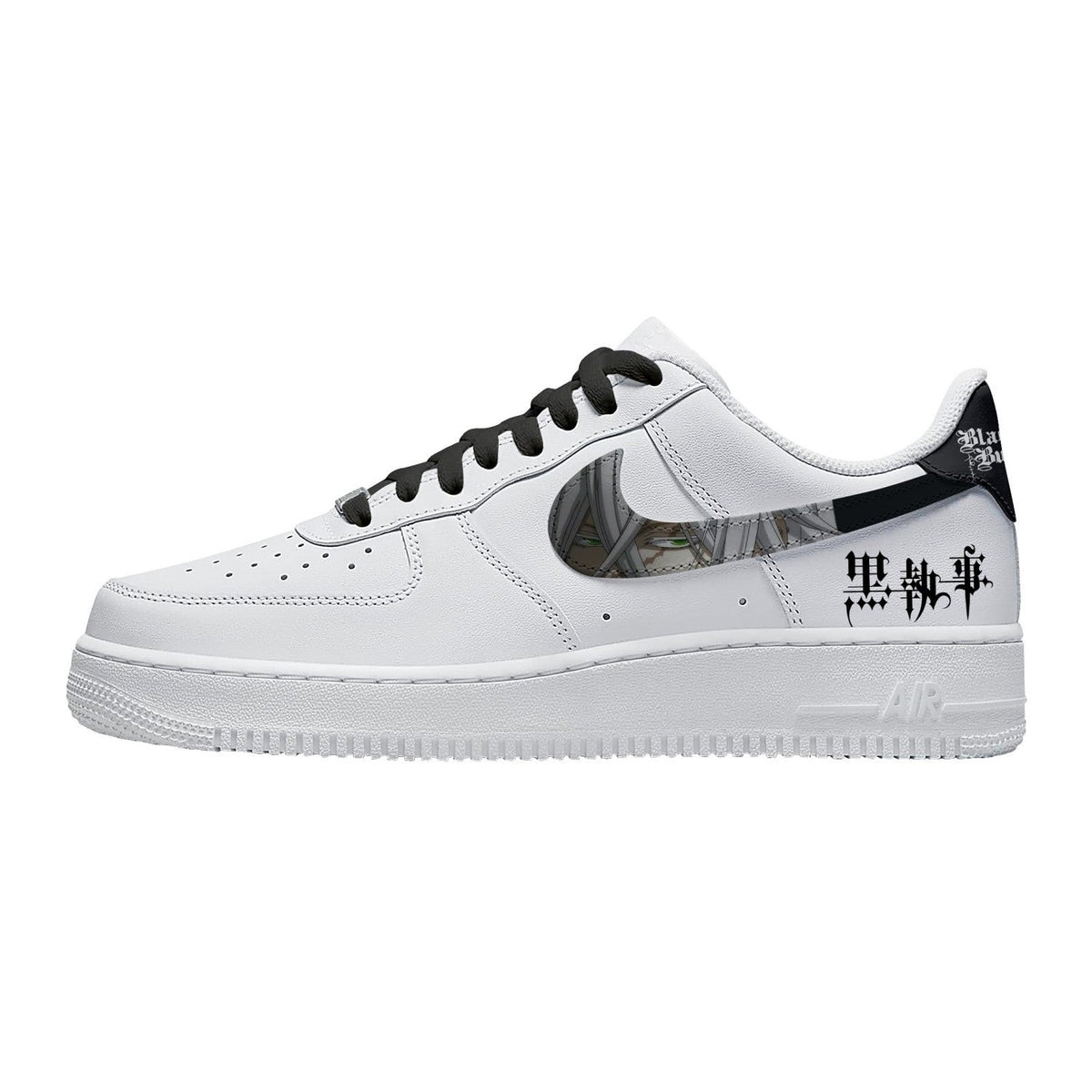 Undertaker and Grell V.2 Custom Sneakers - 13custom