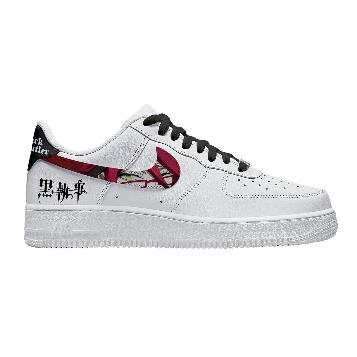 Undertaker and Grell V.2 Custom Sneakers - 13custom