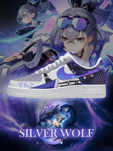 Silver Wolf V.1 Custom Sneakers - 13custom