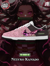 Nezuko V.5 Custom Court-Low Sneakers - 13custom