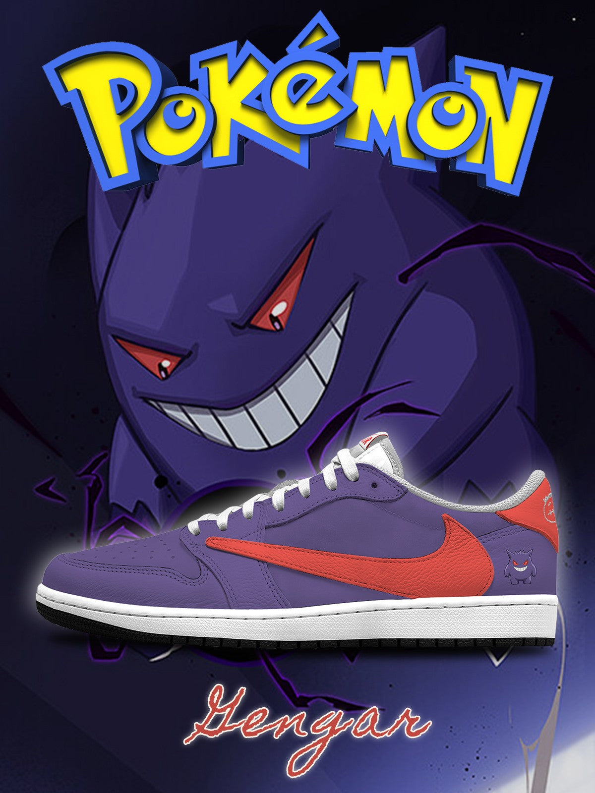 Gengar V.2 Custom TS Low Sneakers