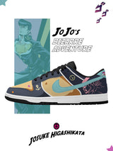 Josuke Higashikata V.1 Custom Court-Low Sneakers - 13custom