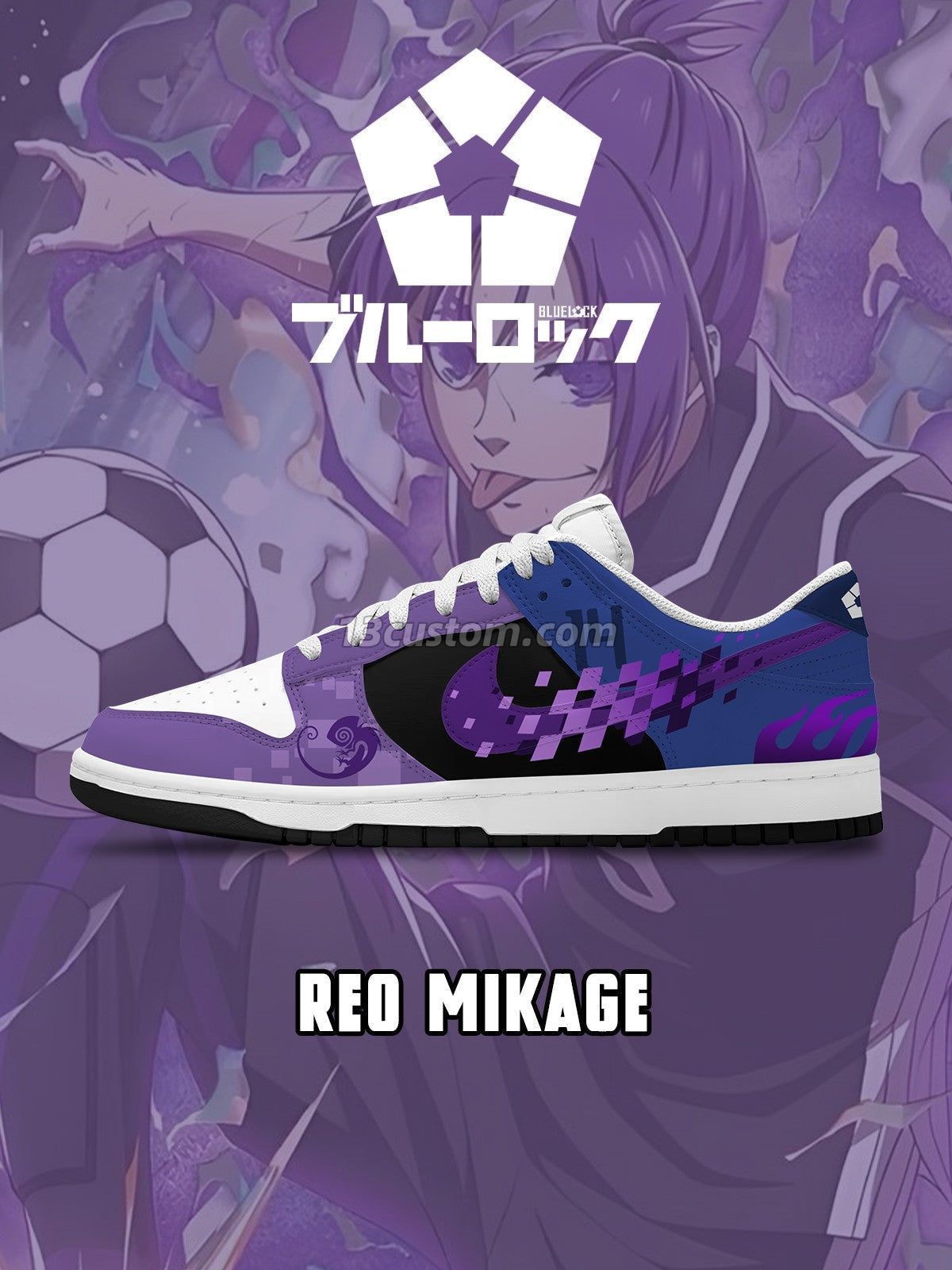 DK Reo Mikage客製化 Court-低幫 運動鞋-V6款 Main image