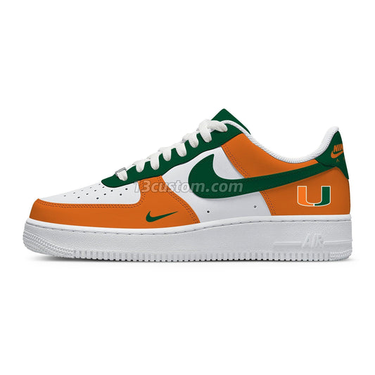 Miami College Custom Sneakers